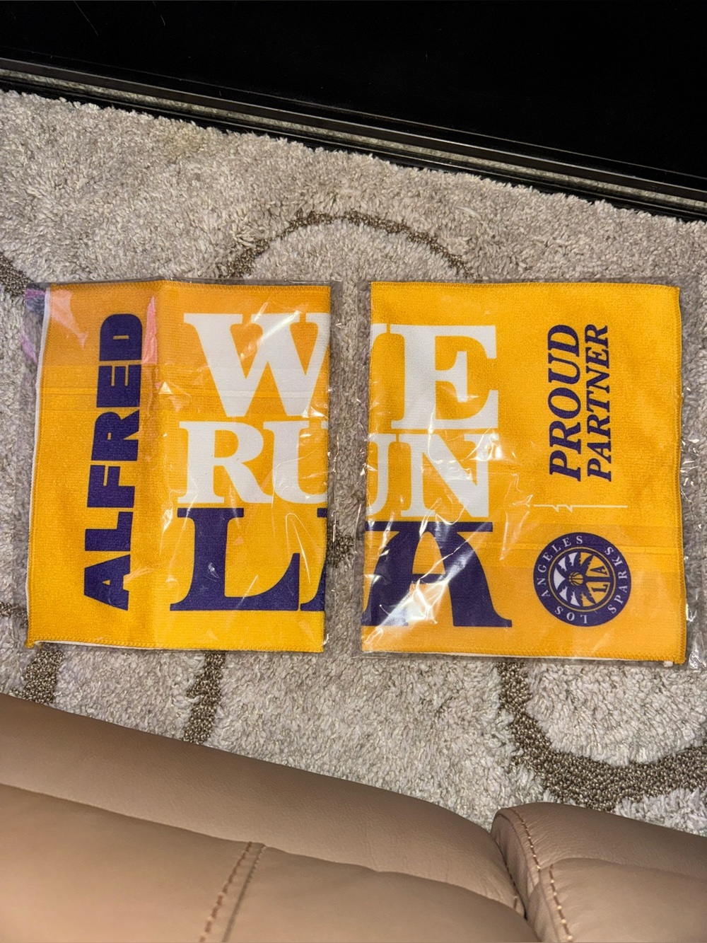 ALFRED x Los Angeles Sparks  2 Towels NWT